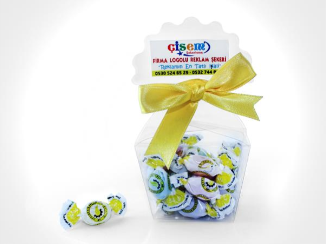 Logolu Hediyelik Şeker Kutusu